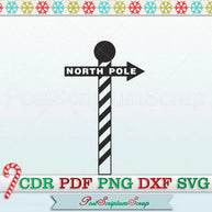 North Pole clip art PostScriptum Scrap